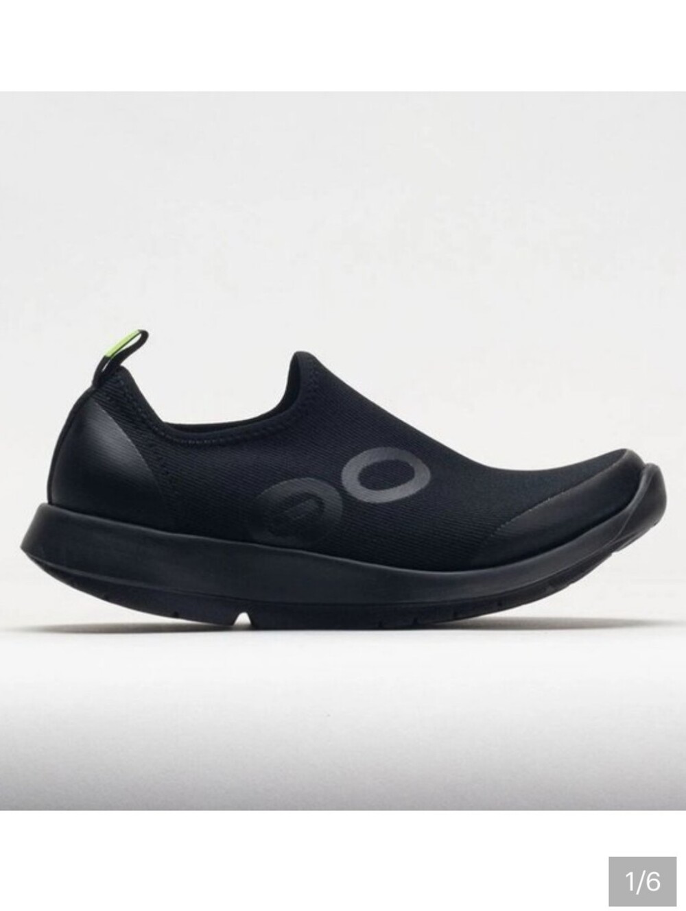 OOFOS 00mg Slip On Sport Recovery Shoe Black Size 9
